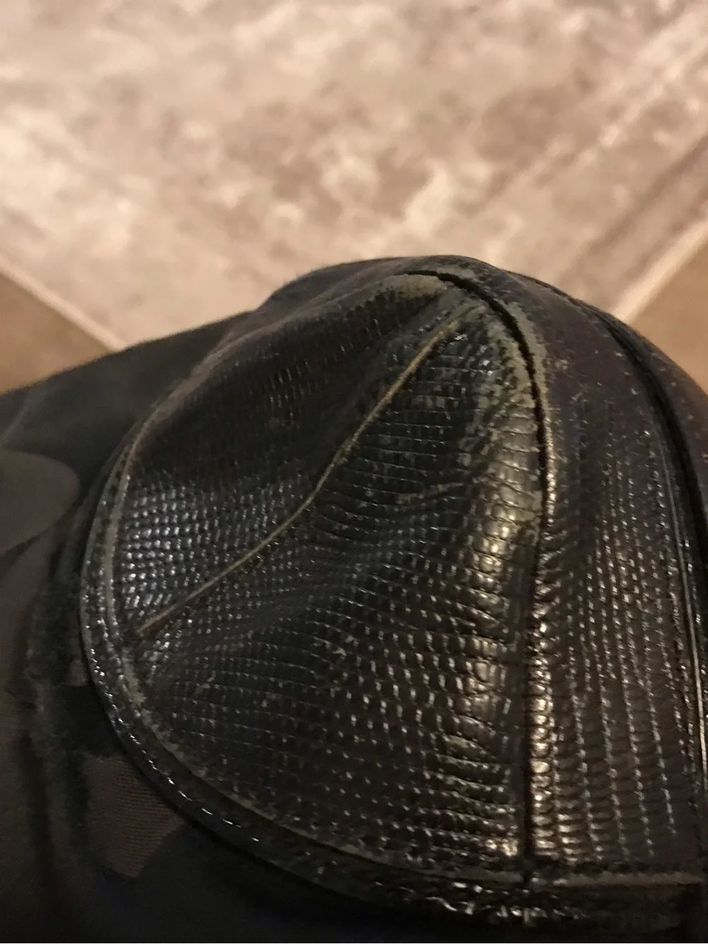 Coach Black Hobo Purse No. 1076-16408